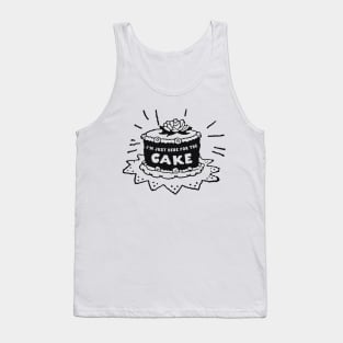 Birthday, Wedding, Bachelorette Party Cake Tank Top